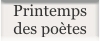 Printemps des Po&egrave;tes