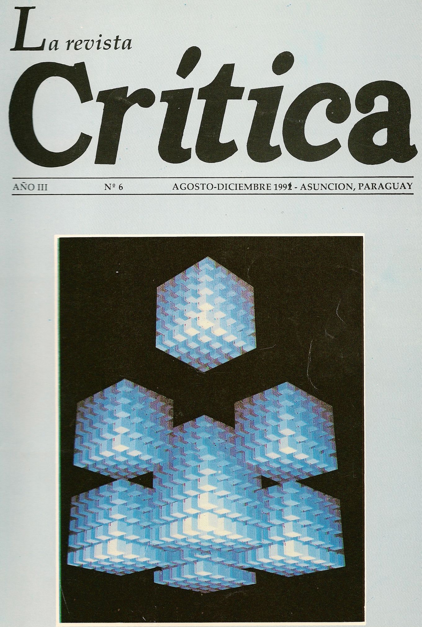 Gu&eacute;nane - La Revista Critica, sept 1992.