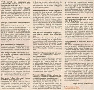 Interview - Le T&eacute;l&eacute;gramme 04 Mars 2009.