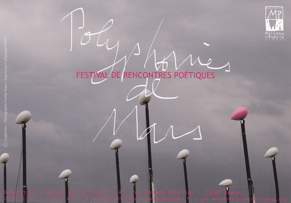 Le Printemps des Po�tes � Rennes.